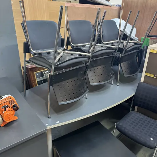 Boardroom table and 6 chairs