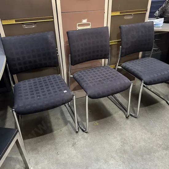 3 office chairs