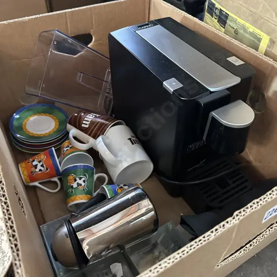 Coffee pod machine etc
