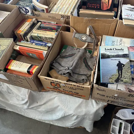 3 box books etc.......