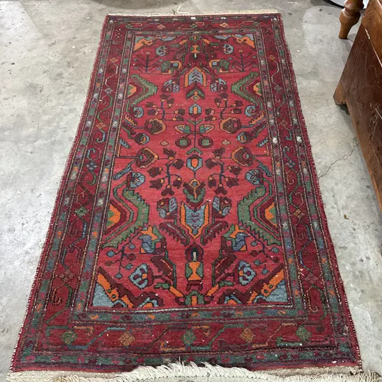 Persian rug 2m x 1m -Worn and frayed