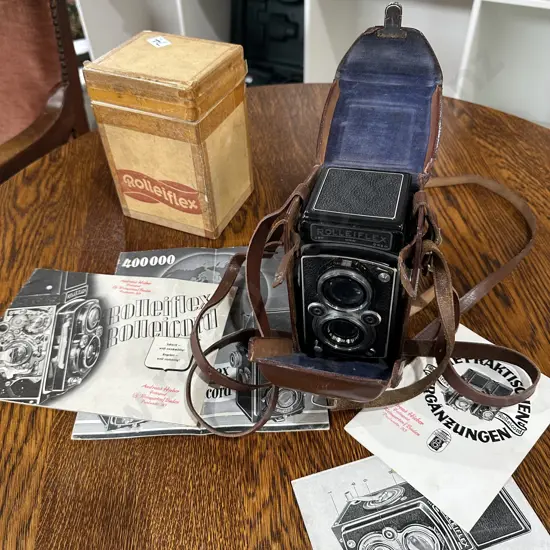 Rolleiflex camera