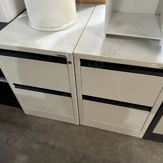 Pr of precision file cabinets plus 1 other