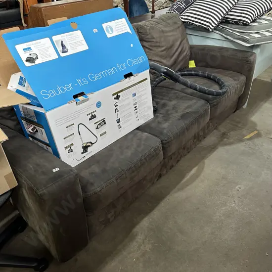 Suede sofa - average