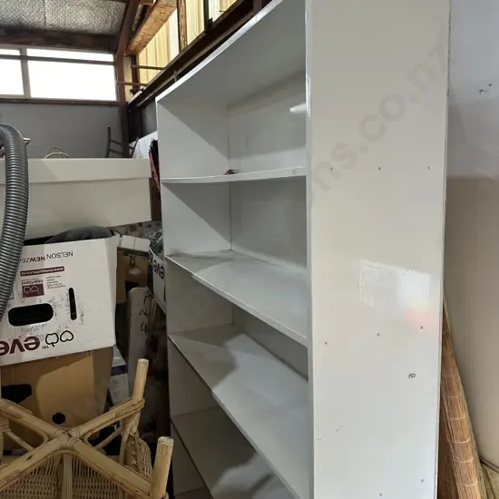 1 large book case 1 small