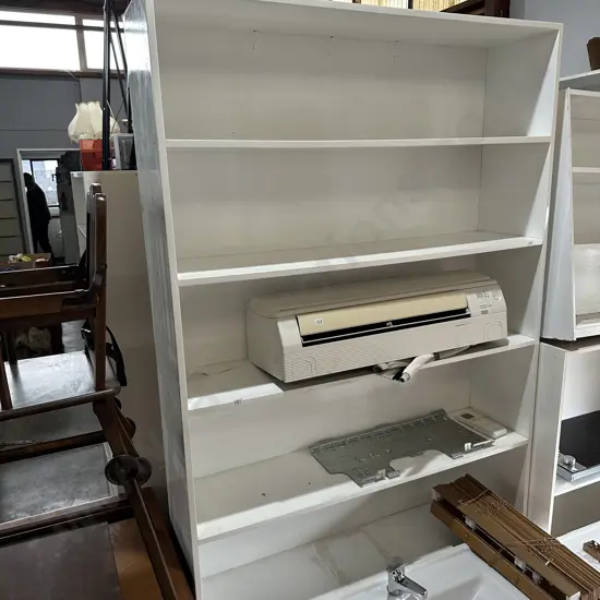 3 asst garage shelving