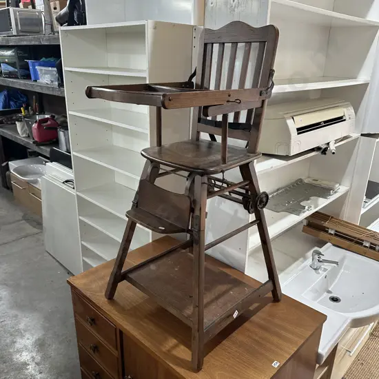Antique high chair - excellent condition