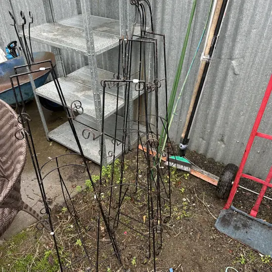 Tools plus metal wire stands