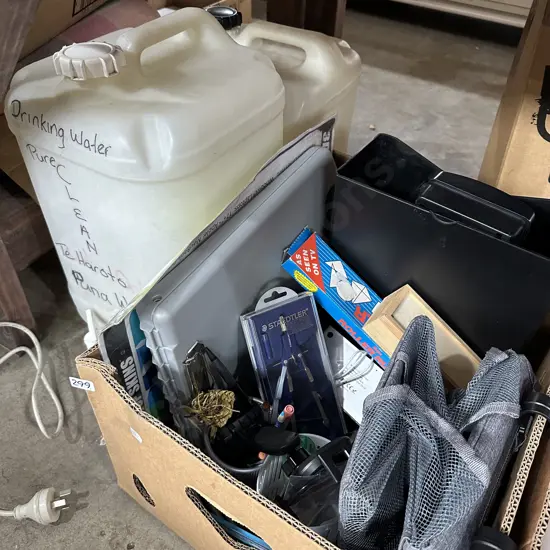 box inc shredder and water dispensers