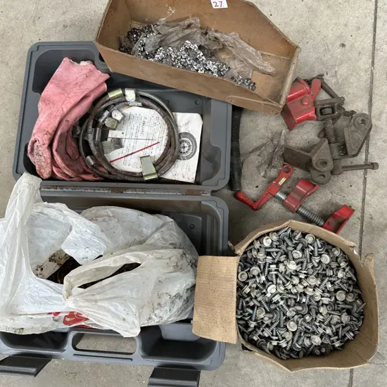 Hardware and clamp parts