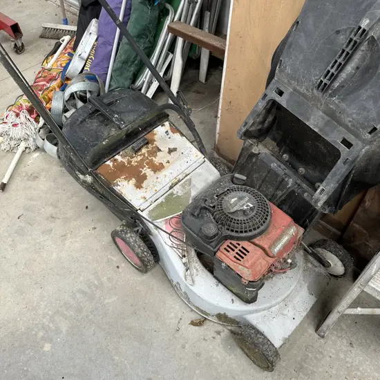 Lawn mower as is