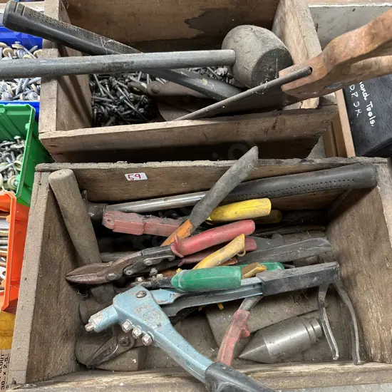 2 box tools and hardware