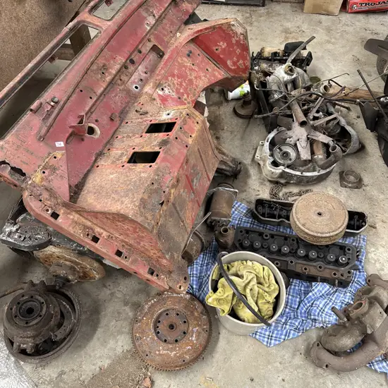 Large lot car parts