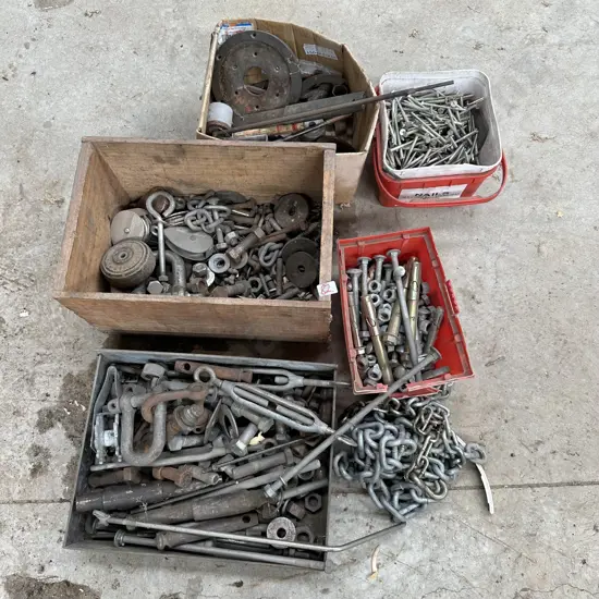 Hardware (not the box of lathe parts)