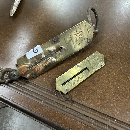 Salter pocket & letter balance scales