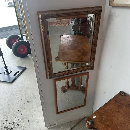 2 x small mirrors