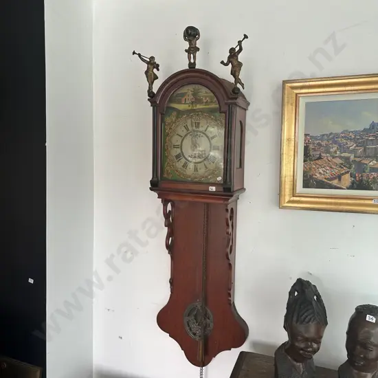 Antique Dutch wall clock