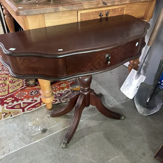 Solid Mahogany hall table
