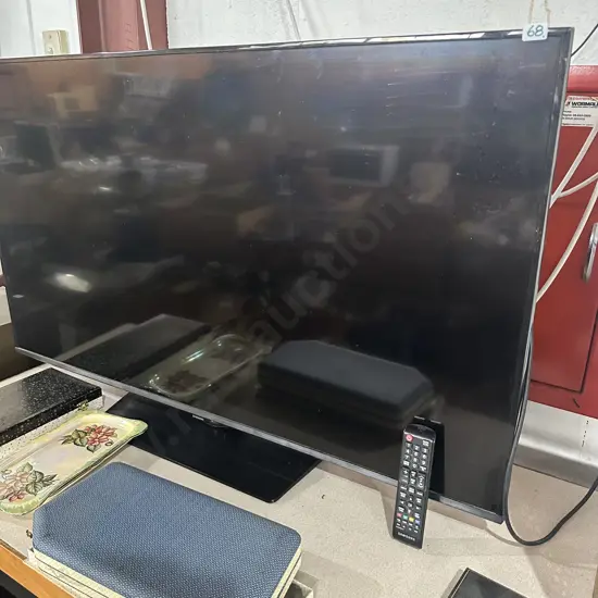 Samsung 48inch TV plus modern stand