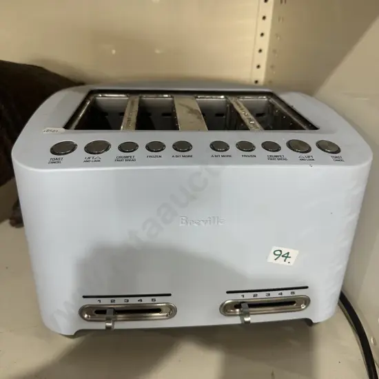 Duck egg Blue Breville 4 slice toaster