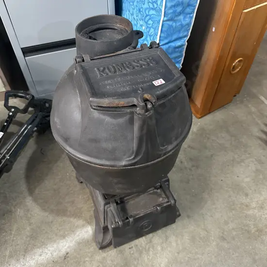 Cast pot belly by John Chambers & Son Ltd "ROMESSE"