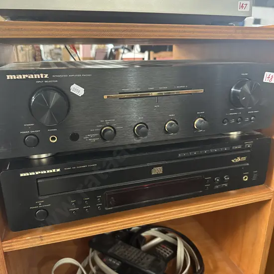 Marantz multi disc and AMP