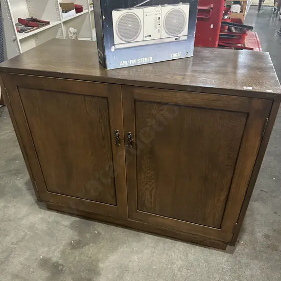 Oak cabinet