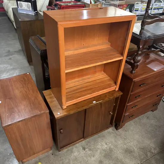 Bookshelf and cabinet
