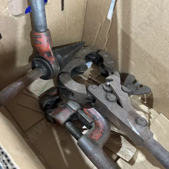 3 large plumbing tools