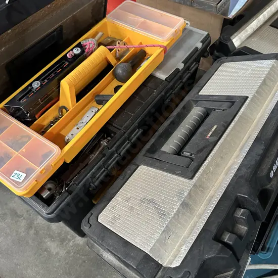2 x Tool  boxes and contents