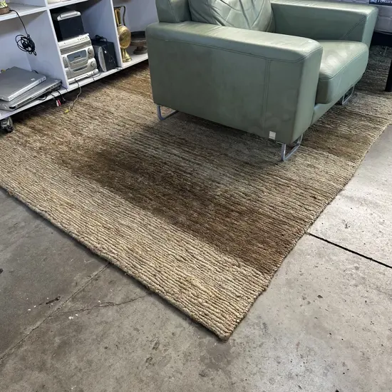 Large Sisal rug 4.4m x 4.8m excellent condition, felted underneath