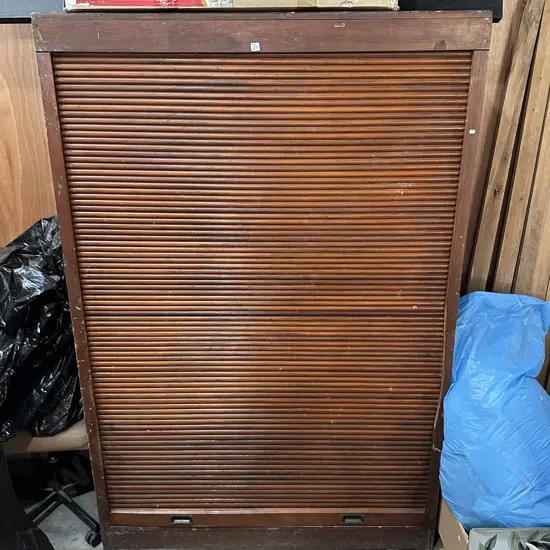 Roller door cabinet