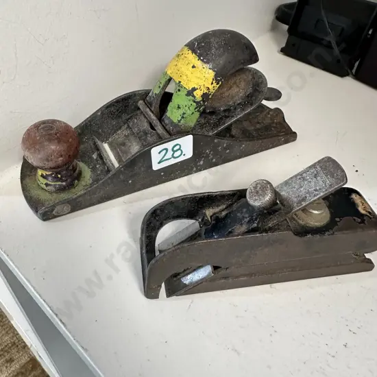 2 vintage block planes