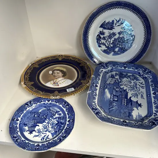 Decorative china plates
