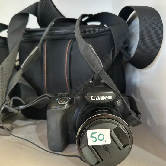 Canon SX 60HS plus bag