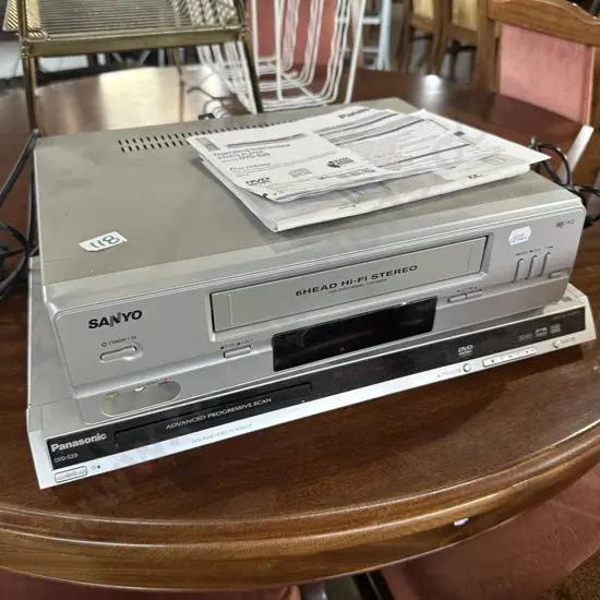 DVD and VHS players