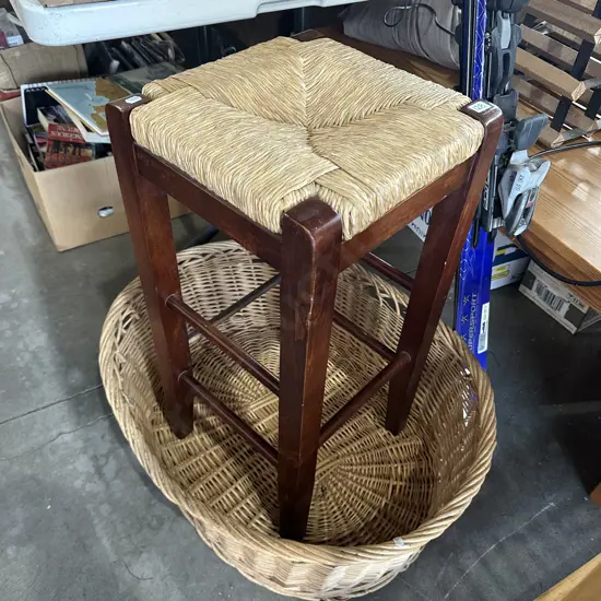 Bar stool and pet bed