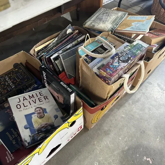 3 box books plus puzzles