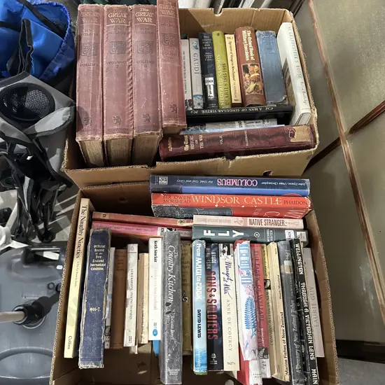 2 box books inc "The Great War"