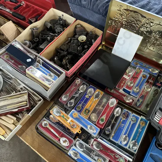 Teaspoon & pencil sharpener collections