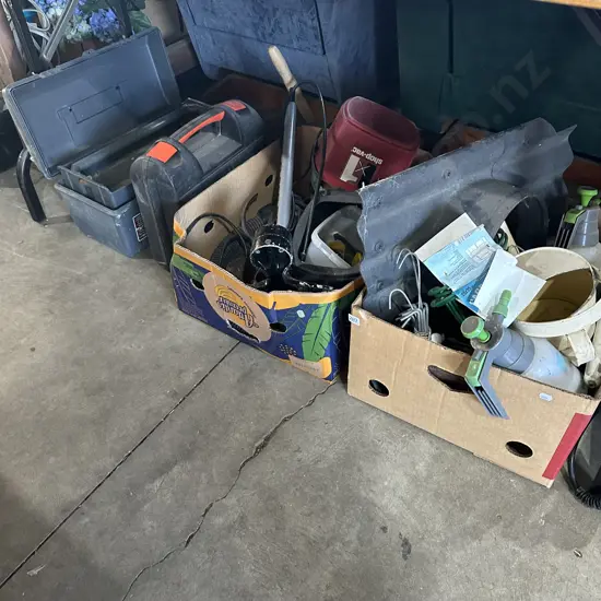 2 box lots plus tool boxes