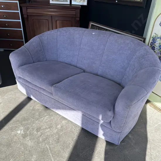 Lilac sofa and chair