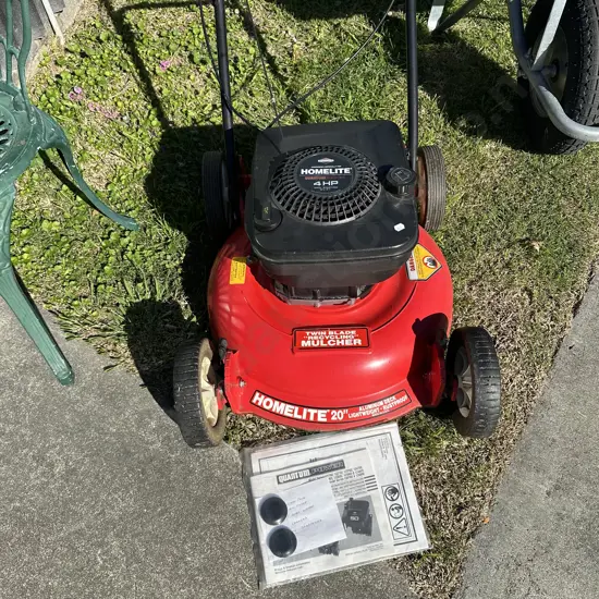 20inch 4HP excellent condition mulching mower made in USA