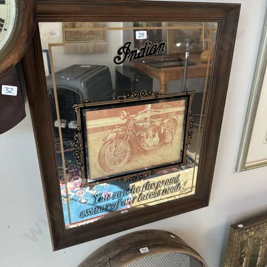 Indian advertising mirror