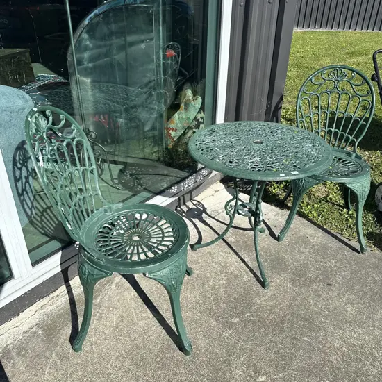 Patio suite aluminium