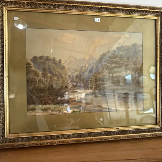 Water colour painting by Peters 1926