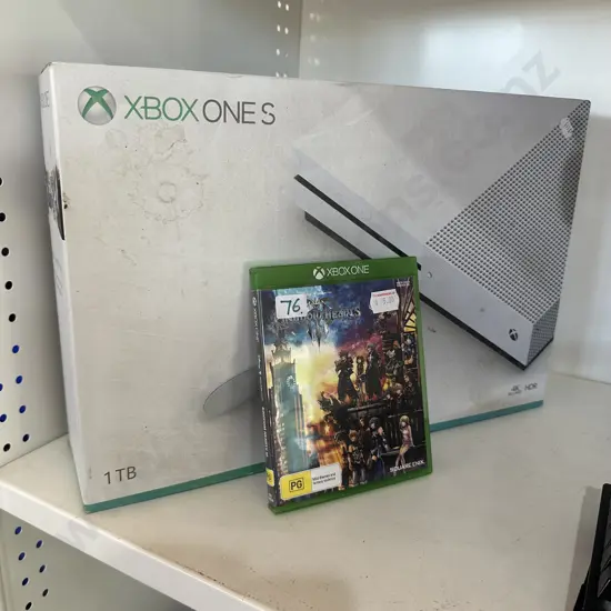 XBOX ONE S as new un opened with game
