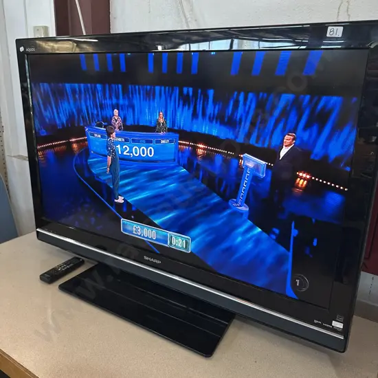 Sharp 40 inch TV with remote