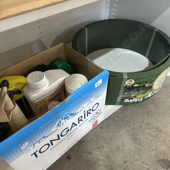 Garden edging and posions