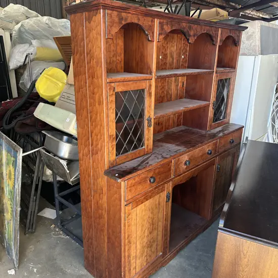 Large Adze hutch dresser